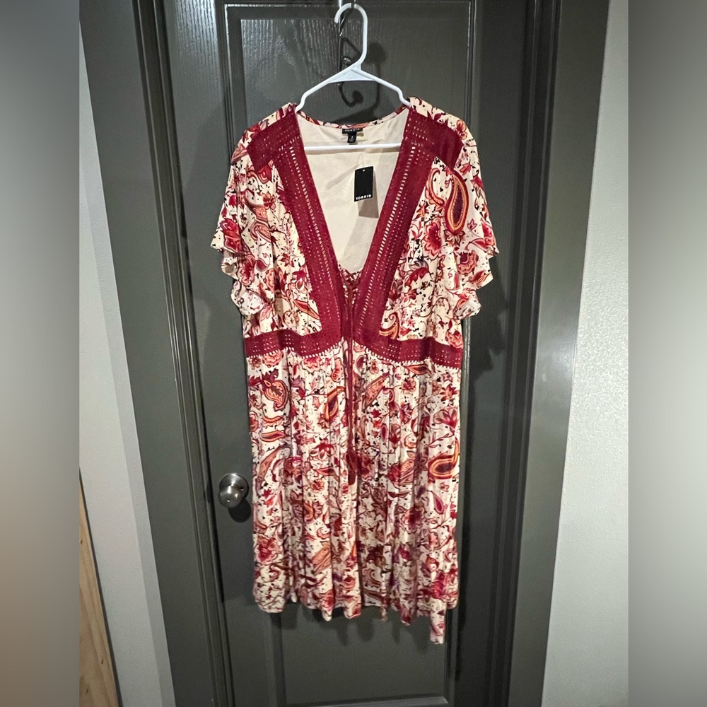 V-neck dress from Torrid